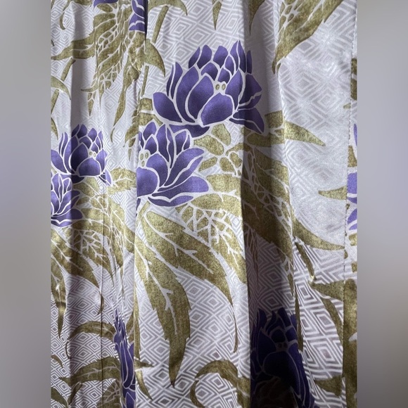 100% viscose dries van noten NWT floral, print pants size 40 - Picture 8 of 9